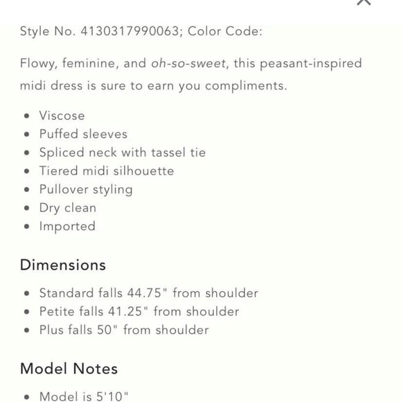 Anthropologie Cream & Black Talulah Tiered MIDI Dress - Picture 7 of 13